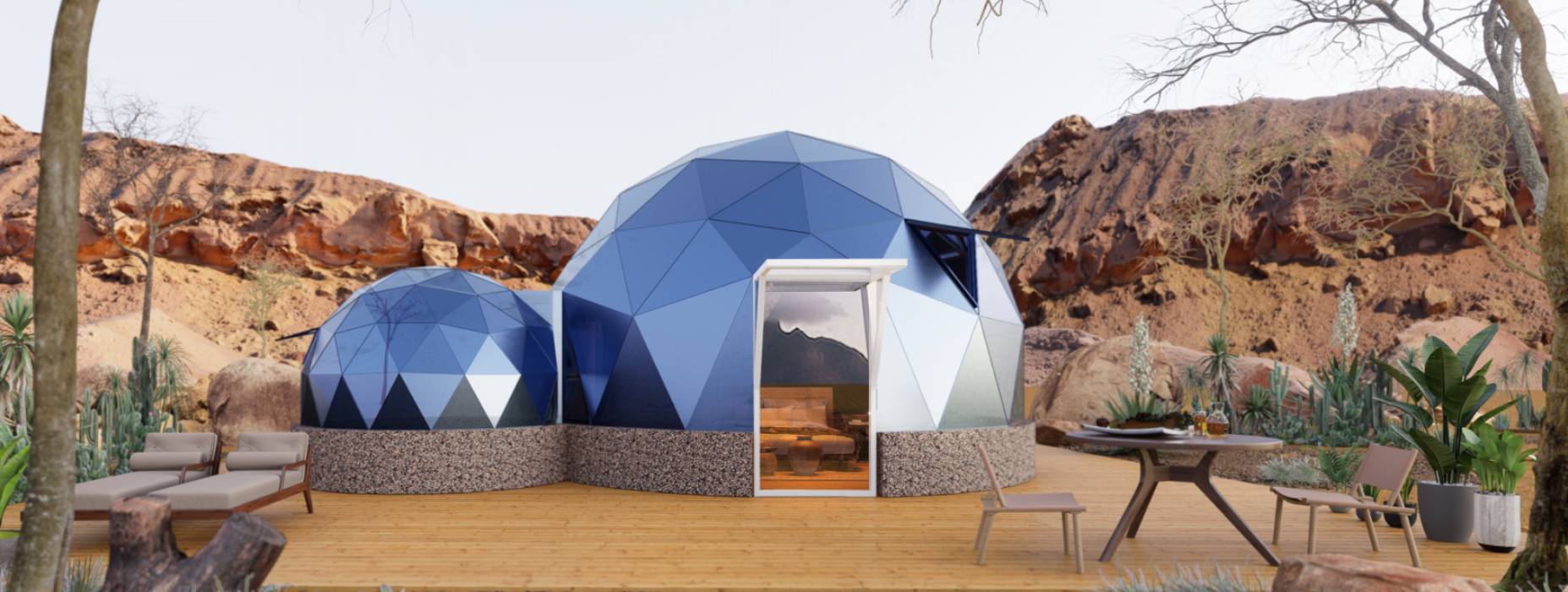 古冶区球形智能光伏玻璃星空房